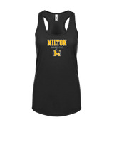Milton HS Softball Block - Womens Tank Top