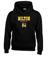 Milton HS Softball Block - Youth Hoodie