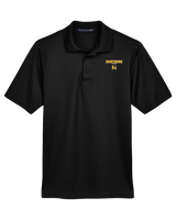 Milton HS Softball Border - Mens Blast Polo