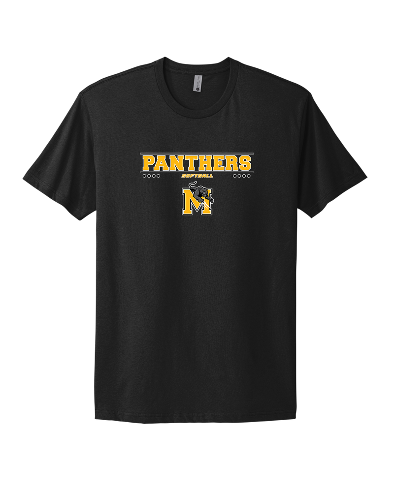 Milton HS Softball Border - Select Cotton T-Shirt
