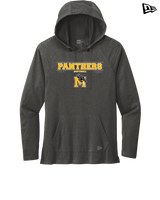 Milton HS Softball Border - New Era Tri Blend Hoodie