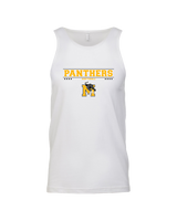 Milton HS Softball Border - Mens Tank Top