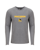 Milton HS Softball Border - Tri Blend Long Sleeve