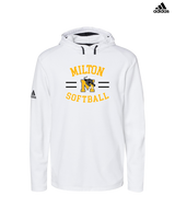 Milton HS Softball Curve - Adidas Men's Hooded Sweatshirt