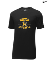 Milton HS Softball Curve - Nike Cotton Poly Dri-Fit