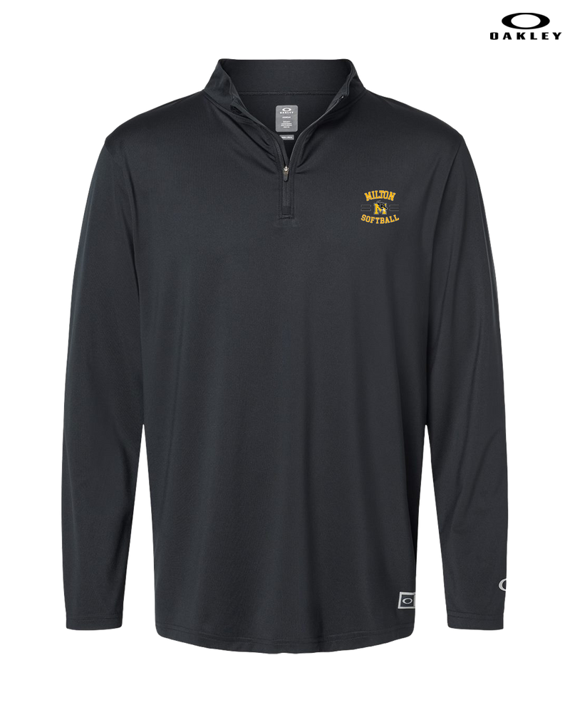 Milton HS Softball Curve - Oakley Quarter Zip