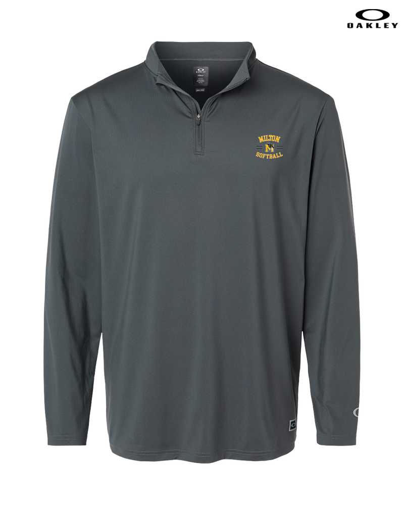 Milton HS Softball Curve - Oakley Quarter Zip