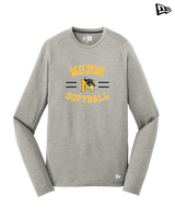 Milton HS Softball Curve - New Era Long Sleeve Crew