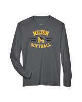 Milton HS Softball Curve - Performance Long Sleeve