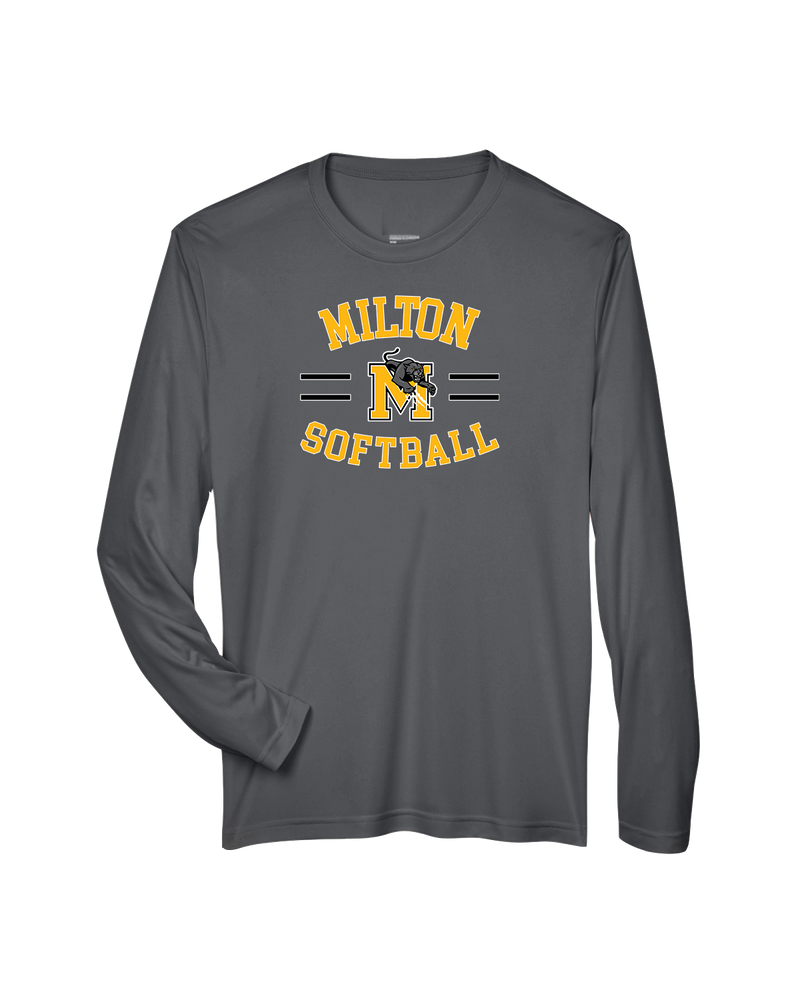 Milton HS Softball Curve - Performance Long Sleeve