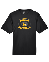 Milton HS Softball Curve - Performance T-Shirt