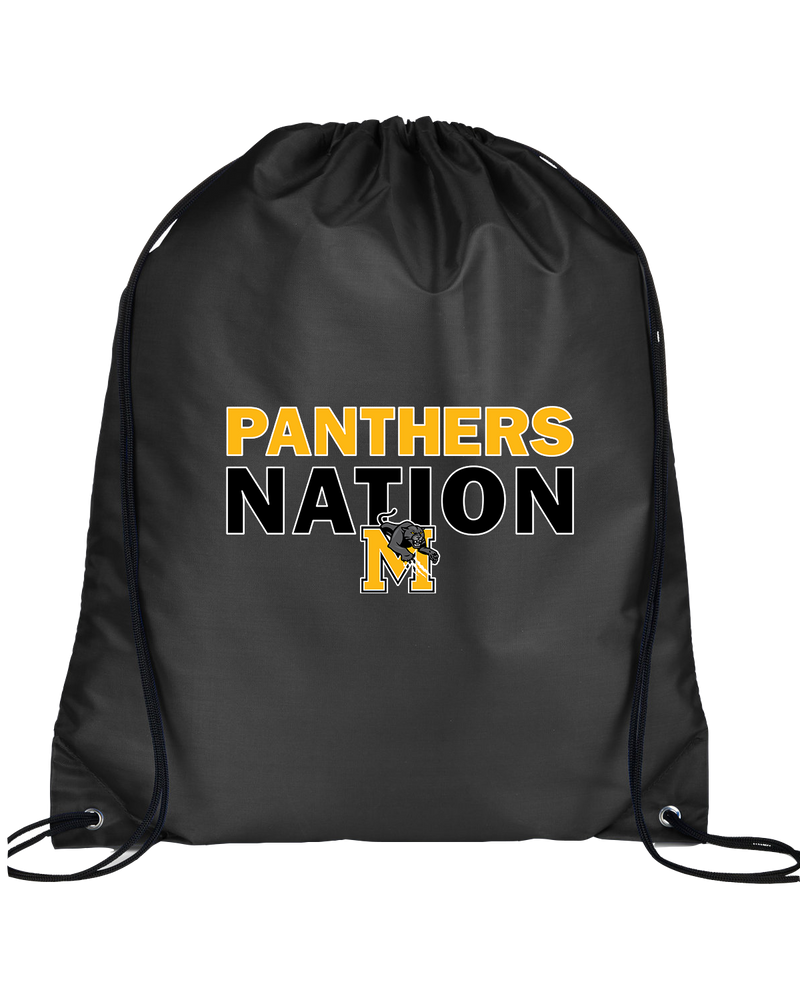 Milton HS Softball Nation - Drawstring Bag