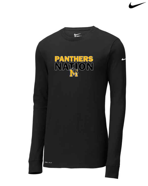 Milton HS Softball Nation - Nike Dri-Fit Poly Long Sleeve