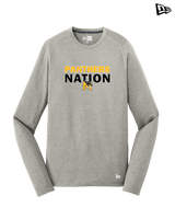 Milton HS Softball Nation - New Era Long Sleeve Crew