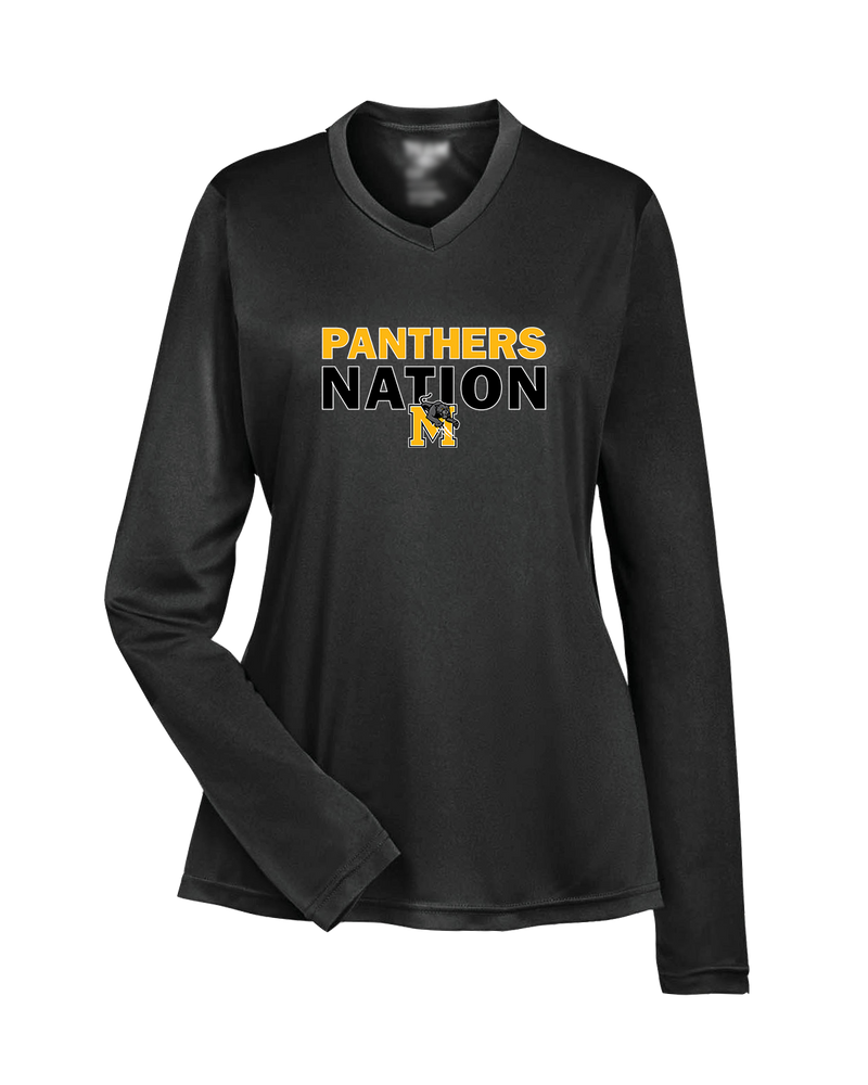 Milton HS Softball Nation - Womens Performance Long Sleeve