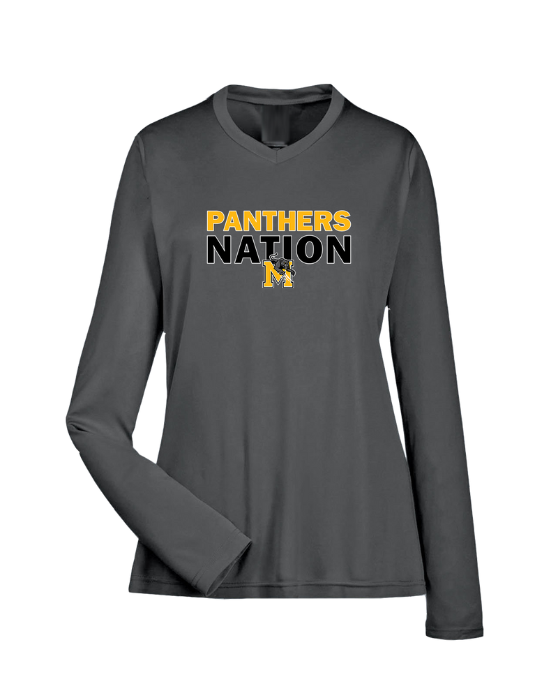 Milton HS Softball Nation - Womens Performance Long Sleeve