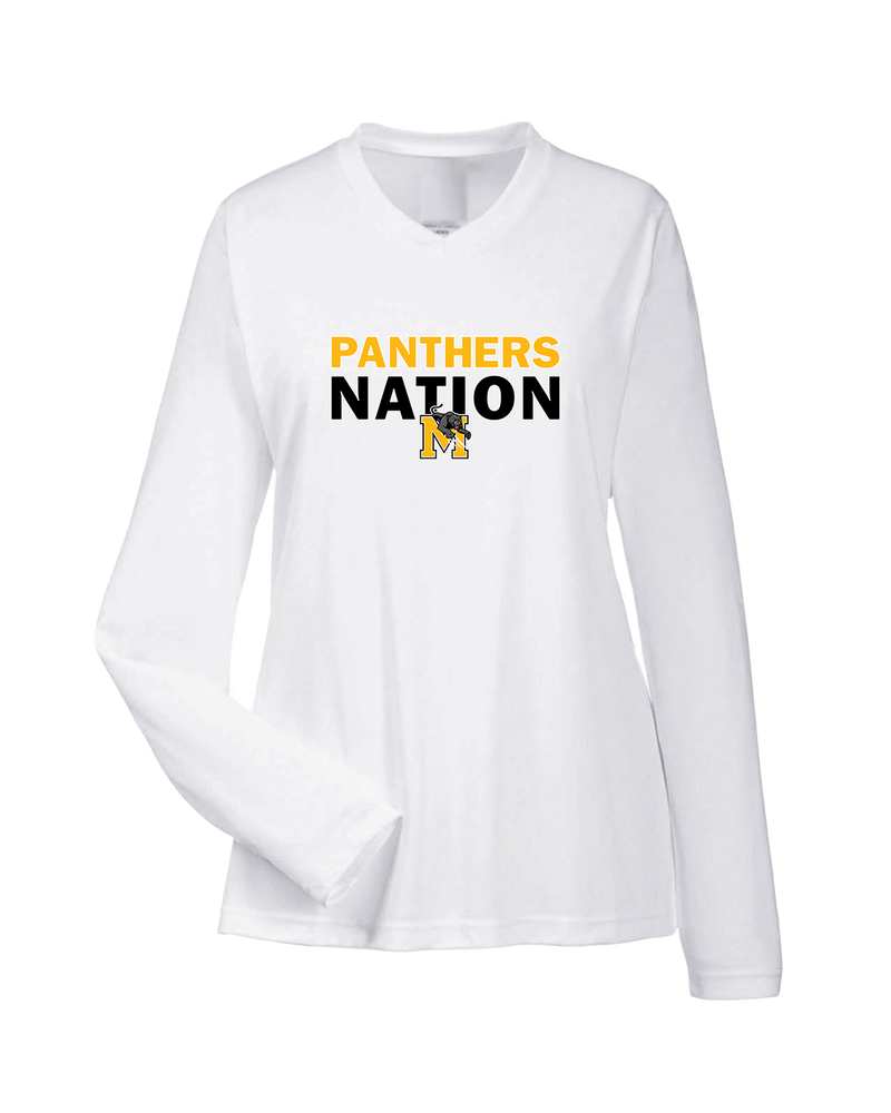Milton HS Softball Nation - Womens Performance Long Sleeve