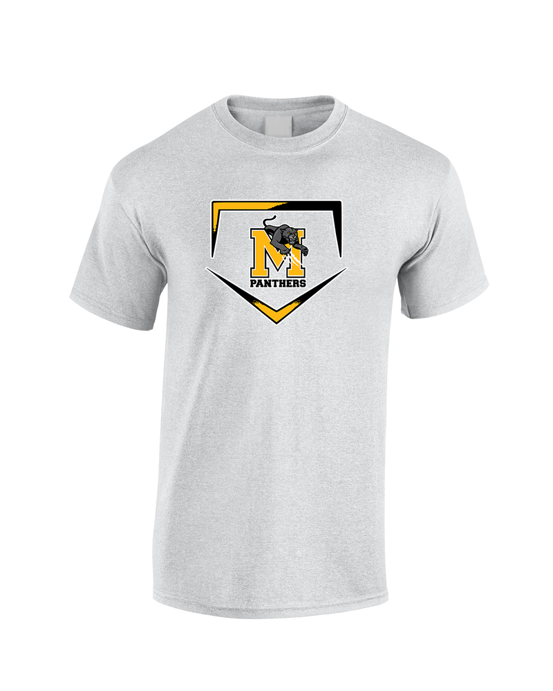 Milton HS Softball Plate - Cotton T-Shirt