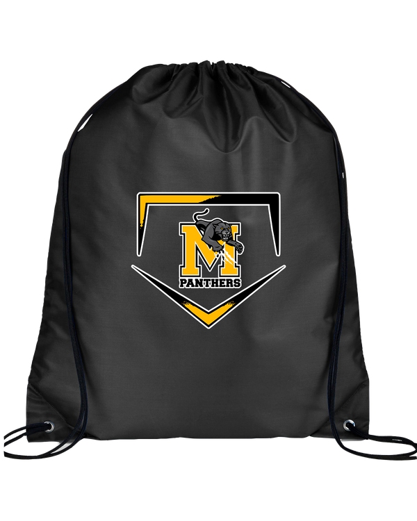 Milton HS Softball Plate - Drawstring Bag