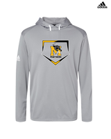 Milton HS Softball Plate - Adidas Men's Hooded Sweatshirt