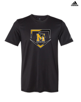 Milton HS Softball Plate - Adidas Men's Performance Shirt