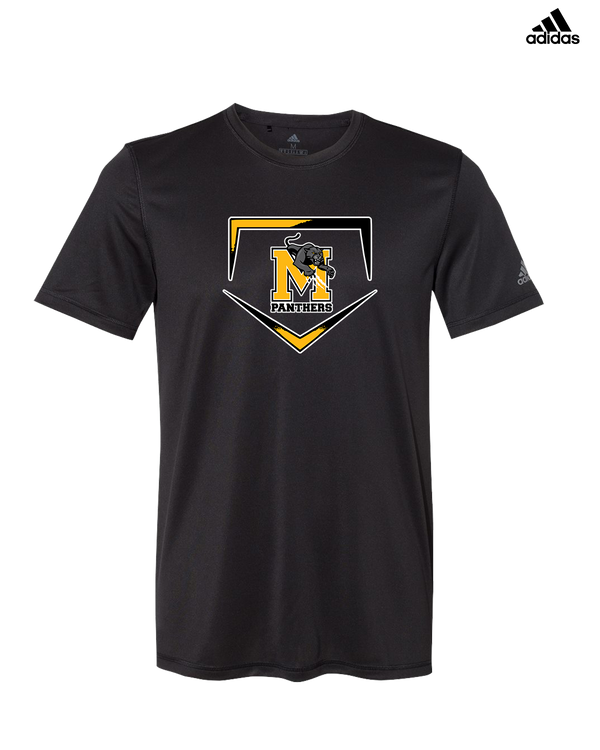 Milton HS Softball Plate - Adidas Men's Performance Shirt