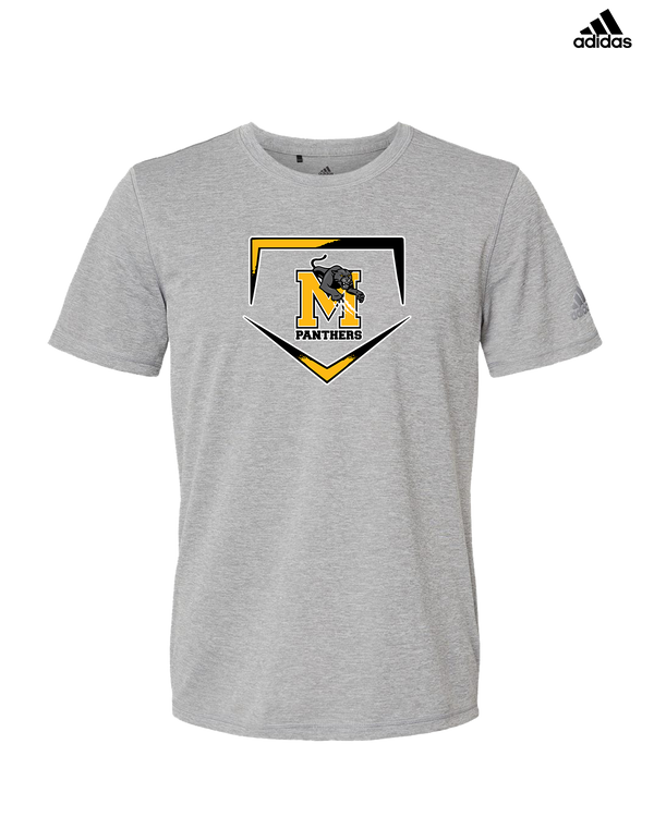 Milton HS Softball Plate - Adidas Men's Performance Shirt