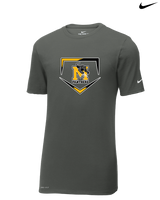 Milton HS Softball Plate - Nike Cotton Poly Dri-Fit