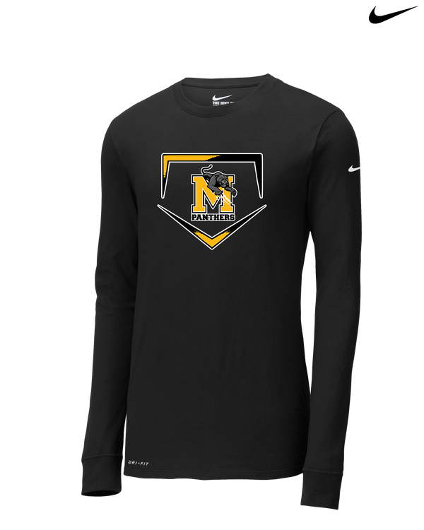 Milton HS Softball Plate - Nike Dri-Fit Poly Long Sleeve
