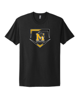 Milton HS Softball Plate - Select Cotton T-Shirt