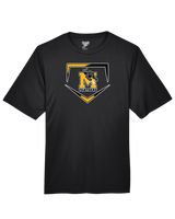 Milton HS Softball Plate - Performance T-Shirt