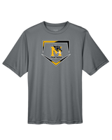Milton HS Softball Plate - Performance T-Shirt