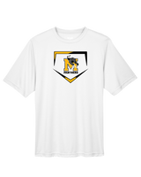Milton HS Softball Plate - Performance T-Shirt