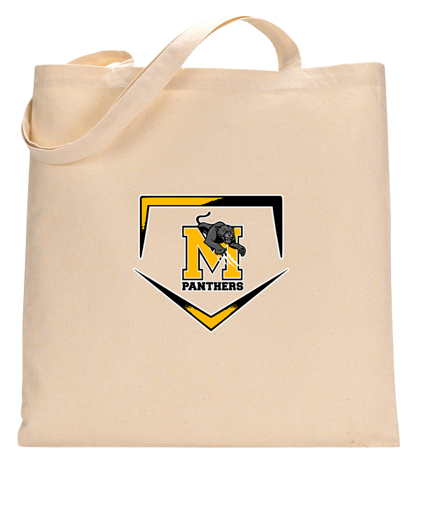Milton HS Softball Plate - Tote Bag