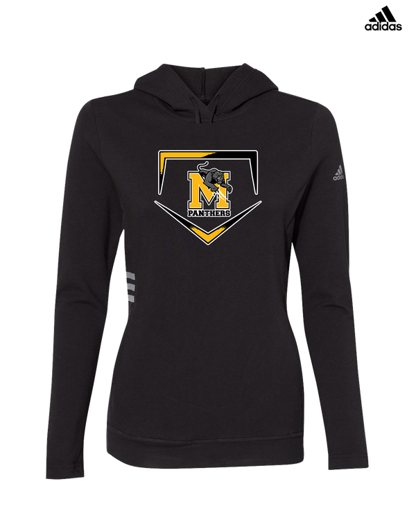 Milton HS Softball Plate - Adidas Women's Lightweight Hooded Sweatshirt