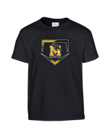 Milton HS Softball Plate - Youth T-Shirt