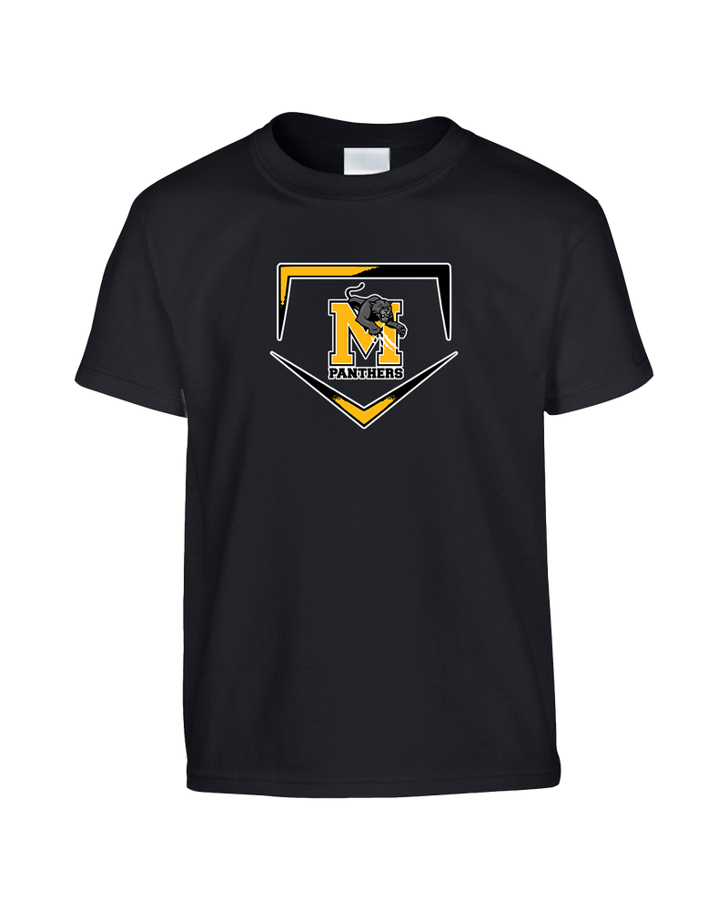 Milton HS Softball Plate - Youth T-Shirt