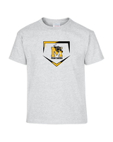 Milton HS Softball Plate - Youth T-Shirt