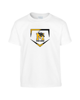 Milton HS Softball Plate - Youth T-Shirt
