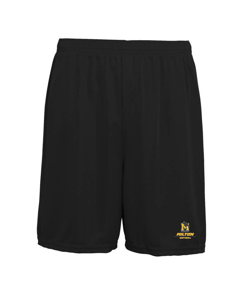Milton HS Softball Split - 7 inch Training Shorts