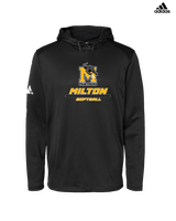 Milton HS Softball Split - Adidas Men's Hooded Sweatshirt