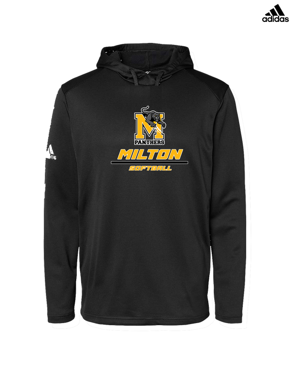 Milton HS Softball Split - Adidas Men's Hooded Sweatshirt