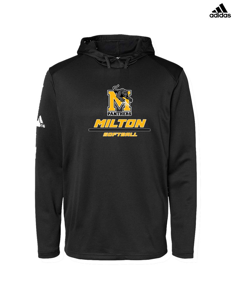 Milton HS Softball Split - Adidas Men's Hooded Sweatshirt