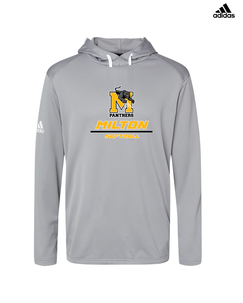 Milton HS Softball Split - Adidas Men's Hooded Sweatshirt