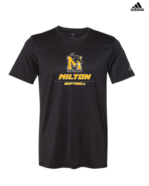 Milton HS Softball Split - Adidas Men's Performance Shirt