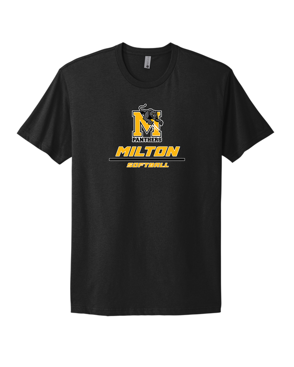Milton HS Softball Split - Select Cotton T-Shirt