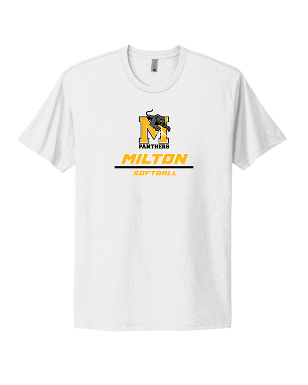 Milton HS Softball Split - Select Cotton T-Shirt