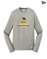 Milton HS Softball Split - New Era Long Sleeve Crew