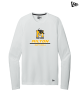 Milton HS Softball Split - New Era Long Sleeve Crew