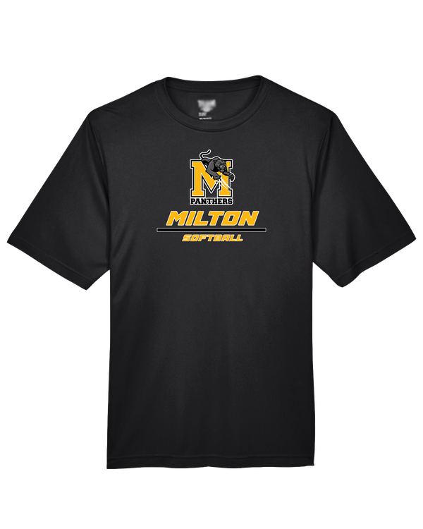 Milton HS Softball Split - Performance T-Shirt